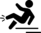 fall accident icon