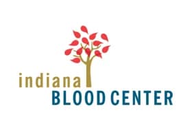 Indiana blood center's logo